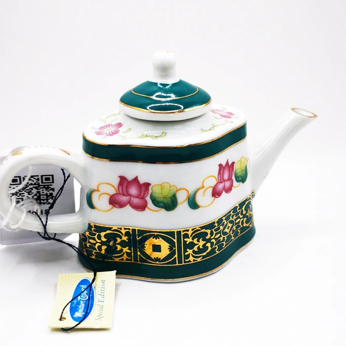 Porcelain Art Minyatür Koleksiyonluk Çaydanlık - Özel El İşçiliğiyle Yaratılmış Eşsiz Dekoratif Parça, "Special Edition" Zarafetiyle