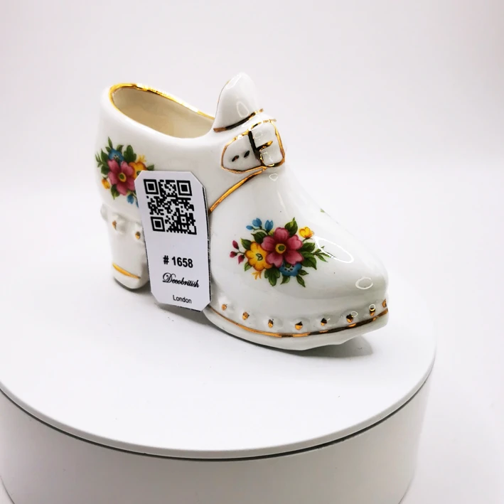 İngiliz Koleksiyonluk Ayakkabı Biblosu -  El İşçiliği Dekoratif Obje, İngiliz Tasarımı Ev Aksesuarı