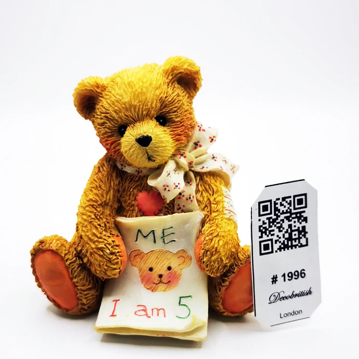 Cherished Teddies Color Me Five Age 5 Ayıcık Biblo