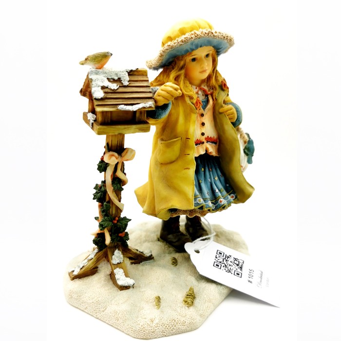 The Leonardo Collection - Winter Visitors Figurine (Christine Haworth)