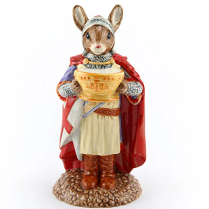 Royal Doulton Bunnykins Sir Galahad Figurine – Bring the Legendary Knight Spirit to Your Home with English Elegance