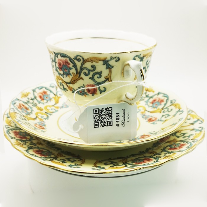 Colclough Trio Tea Coffee Cup - Elegant Design and High Quality