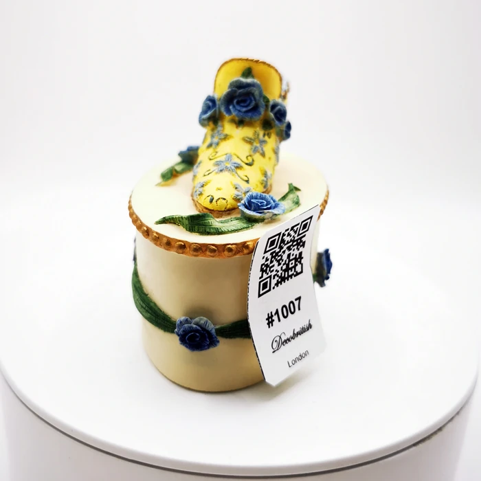 Willow Hall Shoe Trinket Box Victorian Shoes Collection