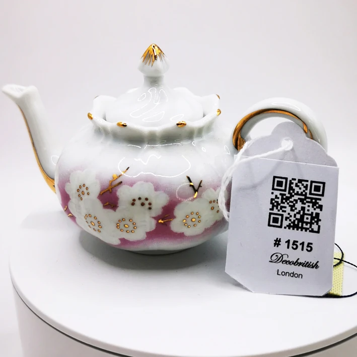 Narin Minyatür Porselen Çaydanlık - Zarafet ve İnceliğin Küçük Bir Sanat Eseriyle Buluşması