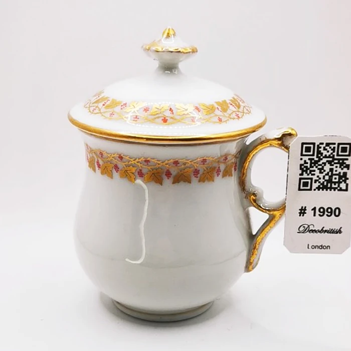 Limoge Kapaklı Çikolatalık – Kahve Boy