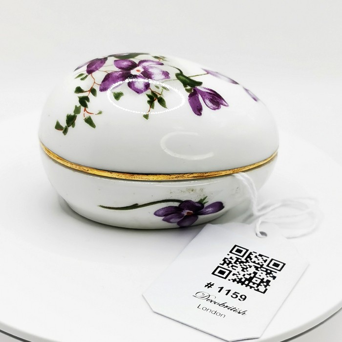 Hammersley Egg-shaped Bonbonnière – Elegant Design and Details