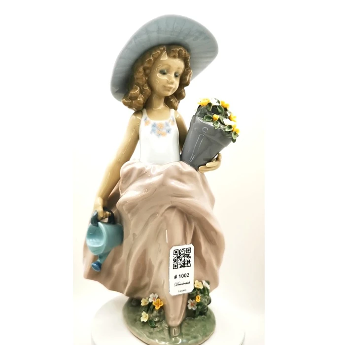 Lladro A Wish Come True Çiçekli Biblo