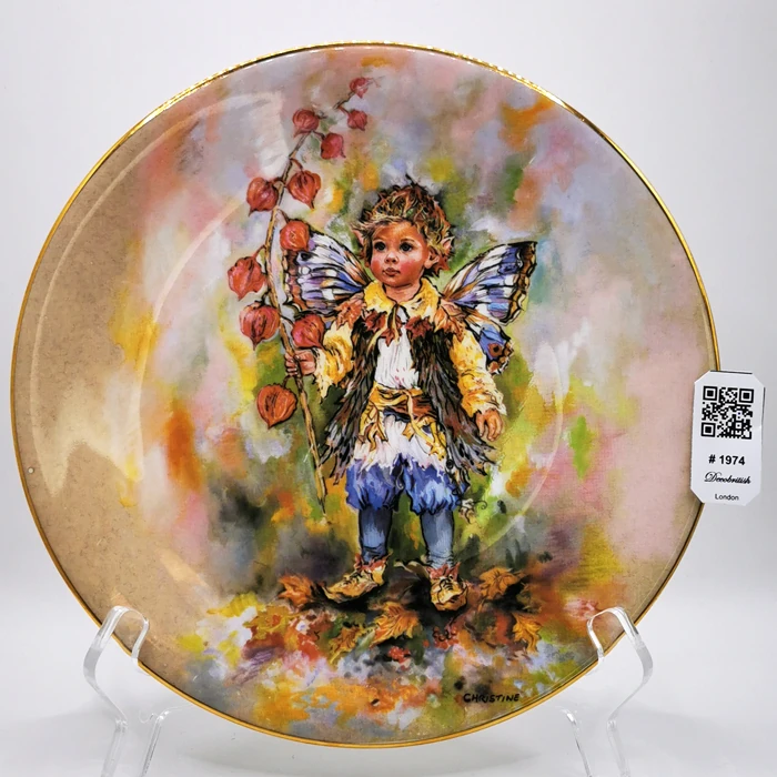 Crisalis Collectables Elfin Lanterns: Christine Haworth Duvar Tabağı – The Leonardo Collection, Limited Edition