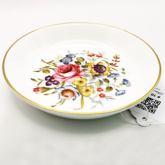 Royal Worcester Porcelain Candy Dish/Serving Plate - 11 cm Elegant English Design