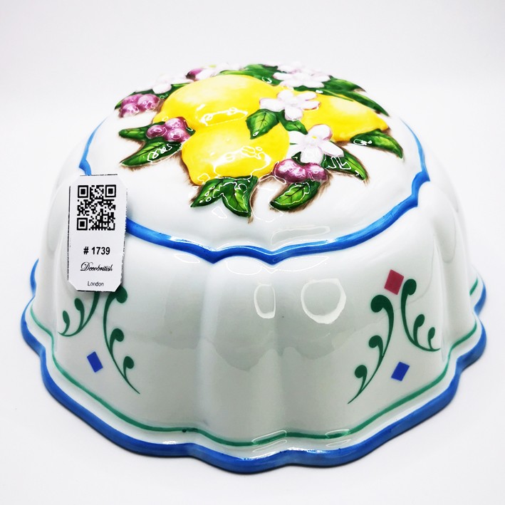 Le Cordon Bleu Franklin Mint 1986 "Lemon" Collectible Wall Decoration - Bring French Elegance to Your Kitchen, Vintage Collectible Value
