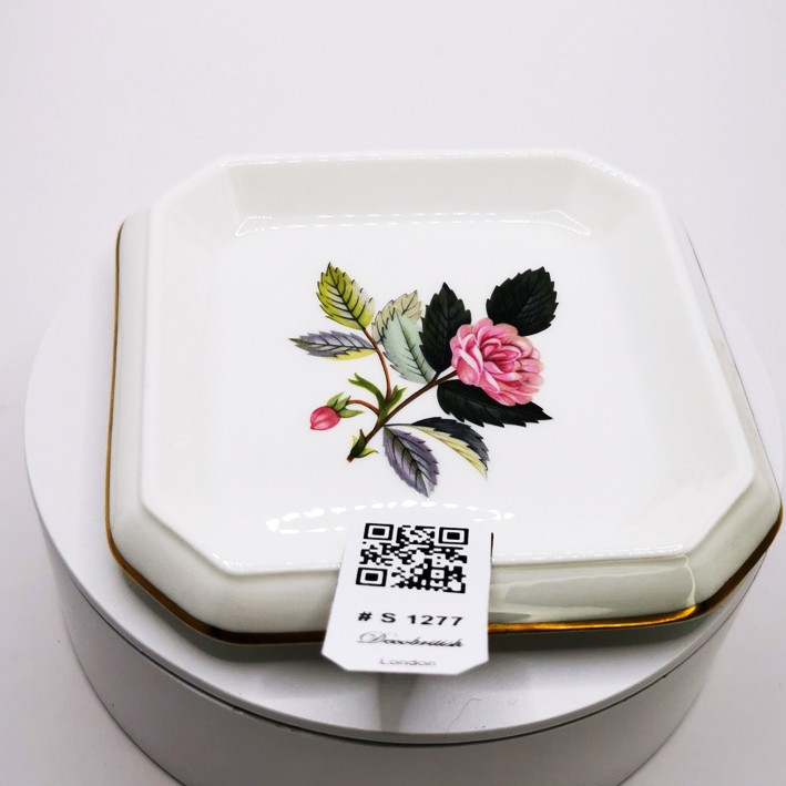 Wedgwood Hathaway Rose Miniature Serving Dish - Vintage English Elegance