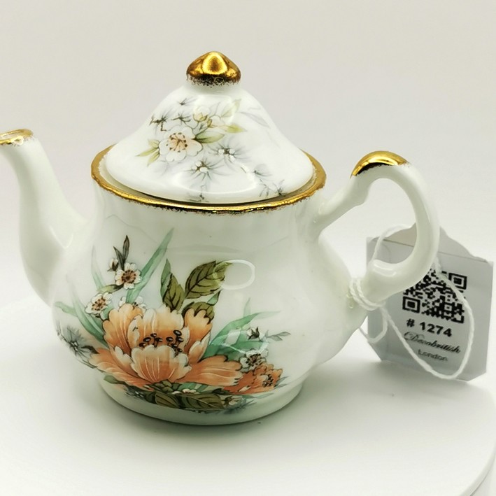 Fenton China Miniature Teapot