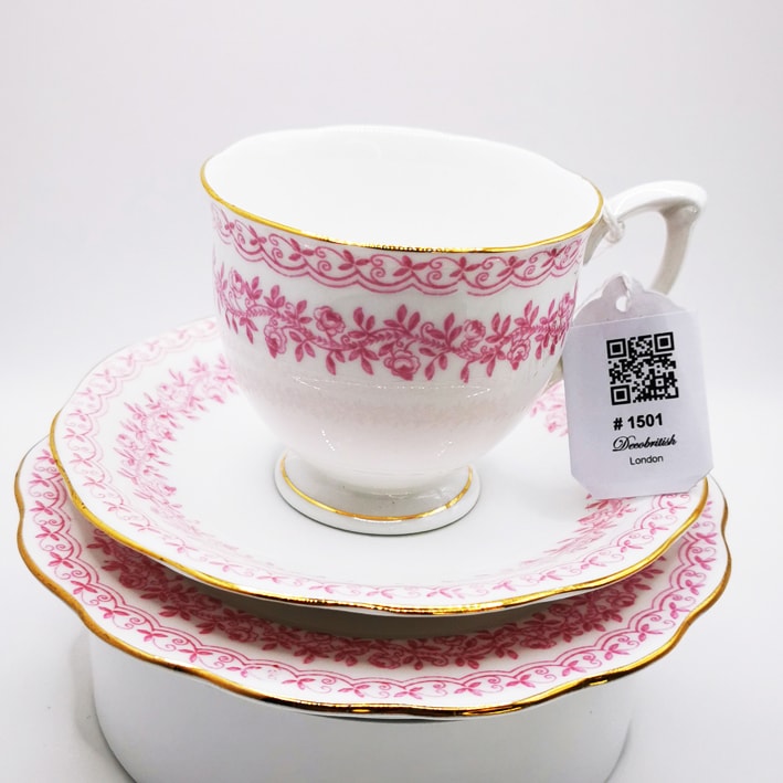 Queen's Anne Trio Tea Cup – Complete Your Tea Time with English Elegance
