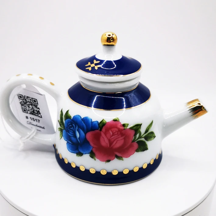 Porcelain Art Minyatür Çaydanlık - Koleksiyonluk Zarafet, El İşçiliği İncelik