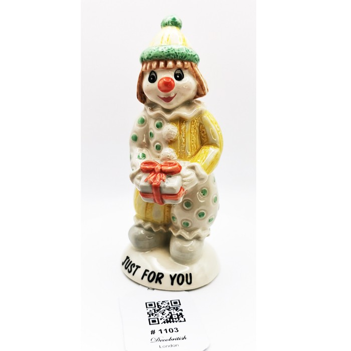 Beswick "clown - Just for You" Figurine - A Graceful Figure Bringing Together Love and Joy
