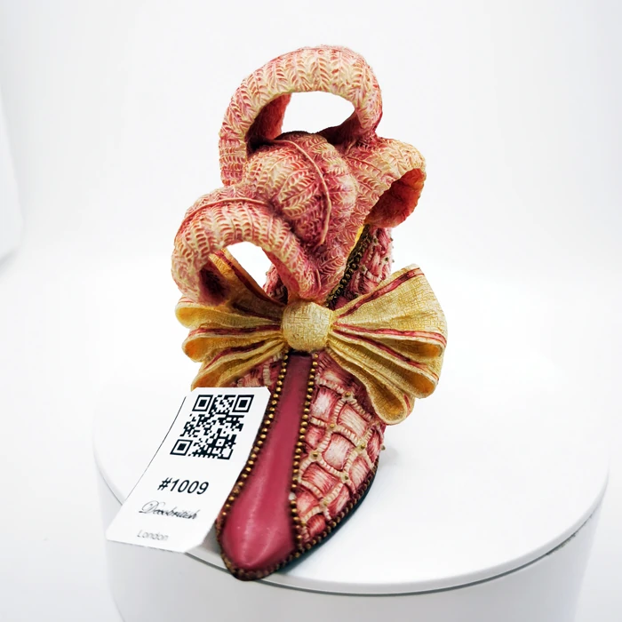 Willow Hall Age of Elegance Shoe "Feathers & Frills"