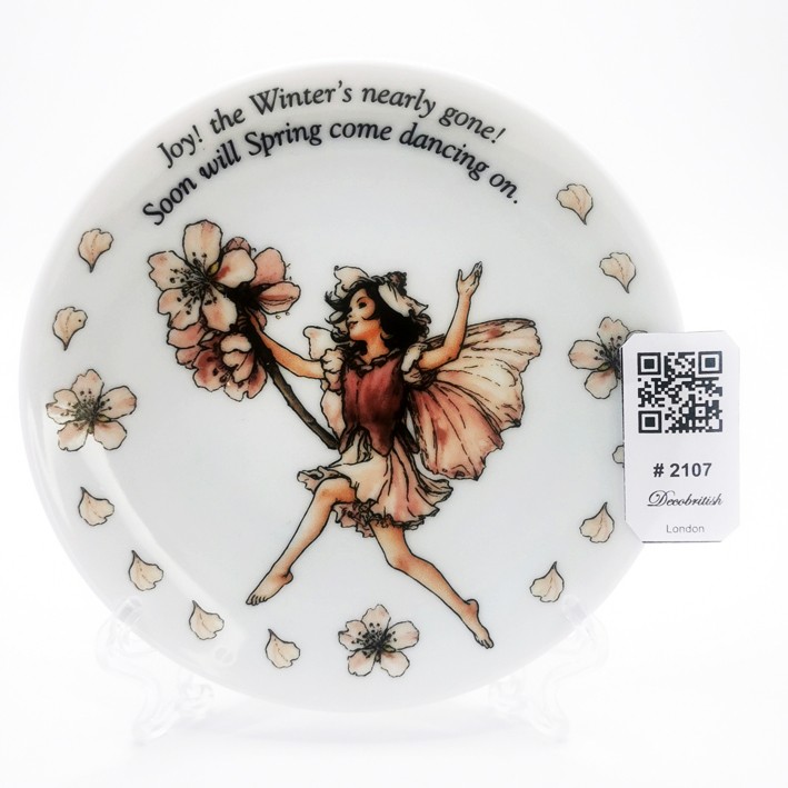 Flower Fairies The Almond Blossom Fairy Plate