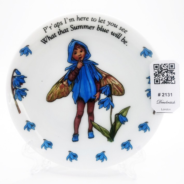Flower Fairies "The Scilla Fairy" Collectible Plate