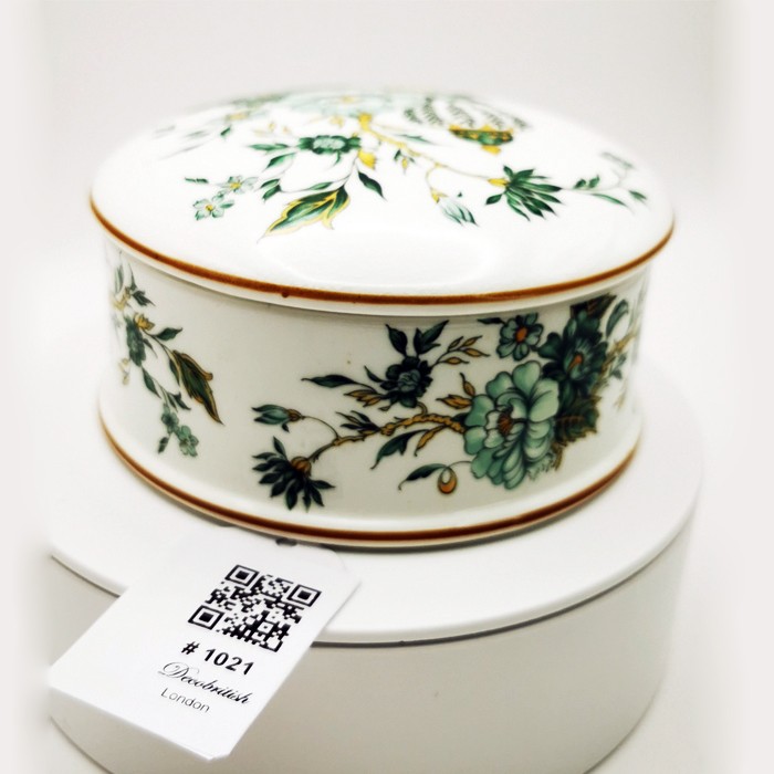 Crown Staffordshire Kowloon Pattern Bonbonnière - 5x10 cm Decorative Candy Dish