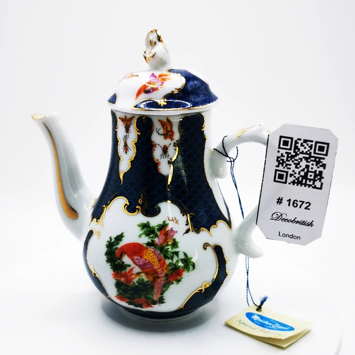 Porcelain Art Miniature Çaydanlık – Zarif ve Şık Tasarım