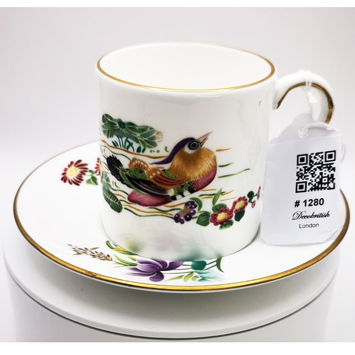 Royal Worcester Mandarin Orange Coffee Cup