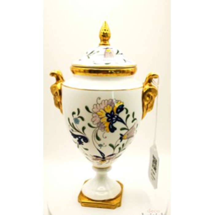 Stunning Coalport Covered Vase – Enhance Your Home with English Porcelain Elegance