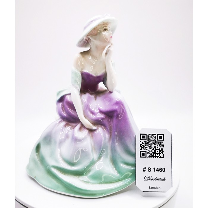 Coalport Fascination Figurine - A Collectible Piece with Elegant Aesthetic