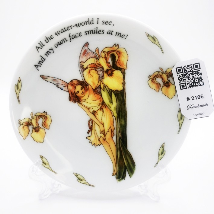Flower Fairies The Iris Fairy Plate
