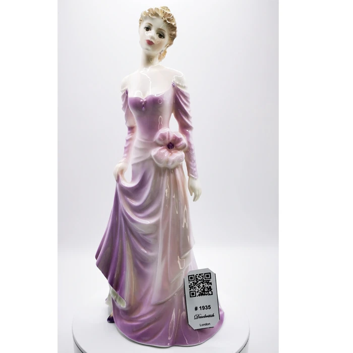 Coalport Biblo – “Ladies of Fashion: Veronica” by J. Bromley