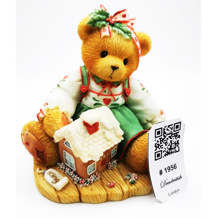 Cherished Teddies SHARON Sweetness Pours From My Heart Vintage Bear Figurine