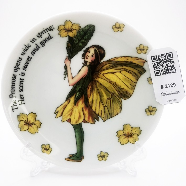 Flower Fairies "The Primrose Fairy" Collectible Plate