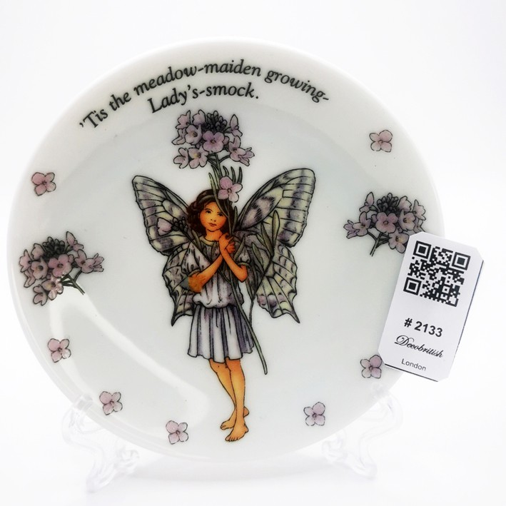 Flower Fairies "The Lady's Smock Fairy" Collectible Plate