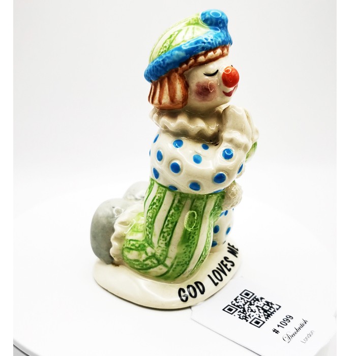 Beswick "clown - God Loves Me" Figurine - The Universal Message of Love