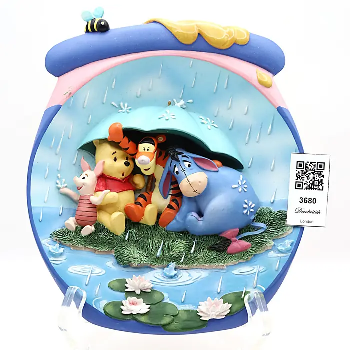 The Bradford Exchange Disney Winnie the Pooh 3D Duvar Tabağı “It's