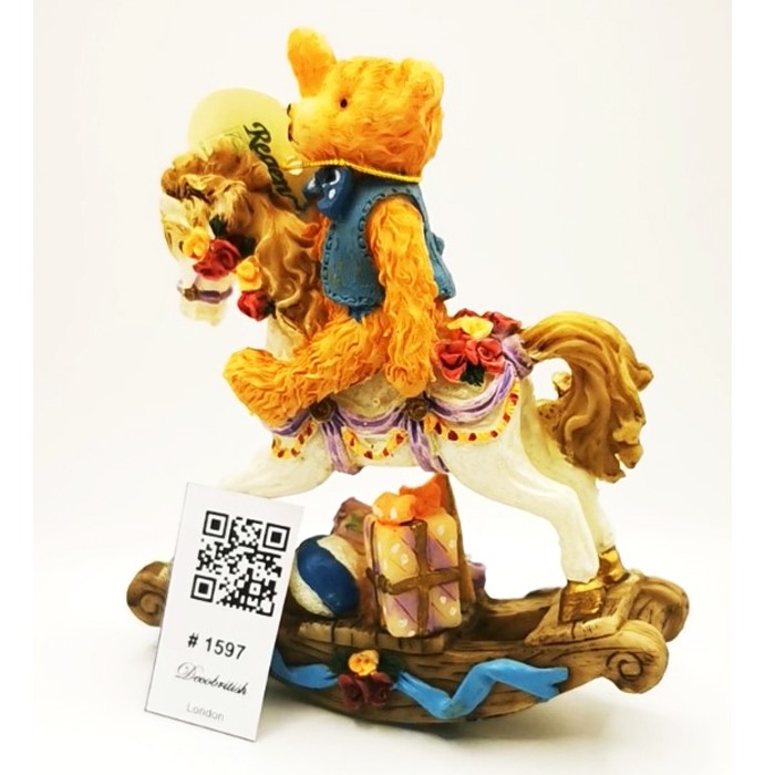 Regency Fine Arts "Joy Ride" Ayıcık Biblo - Koleksiyonluk Neşe Kaynağı, Çocuksu Ruhunuzu Canlandırın