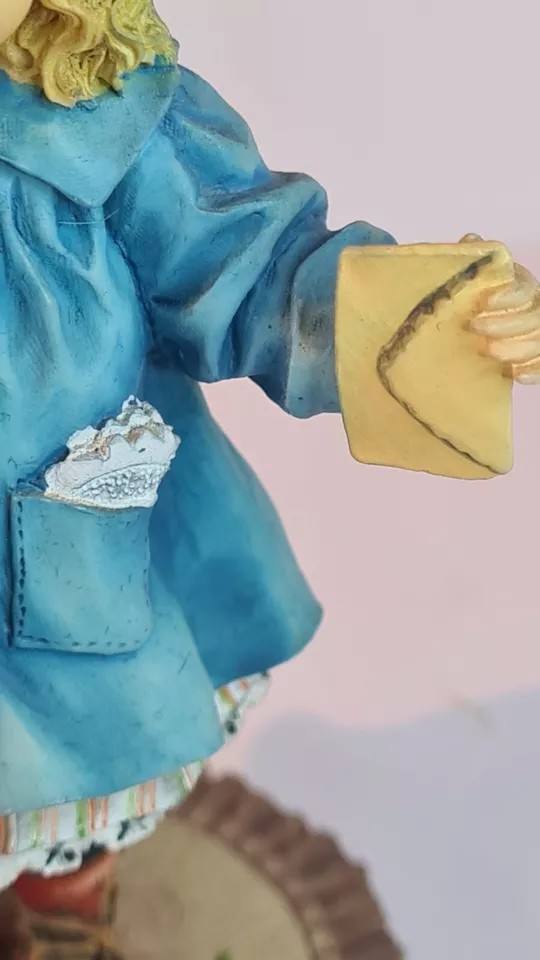 The Leonardo Collection With Love by Christine Haworth Handmade Woman Figurine - 12 cm Collectible Figurine