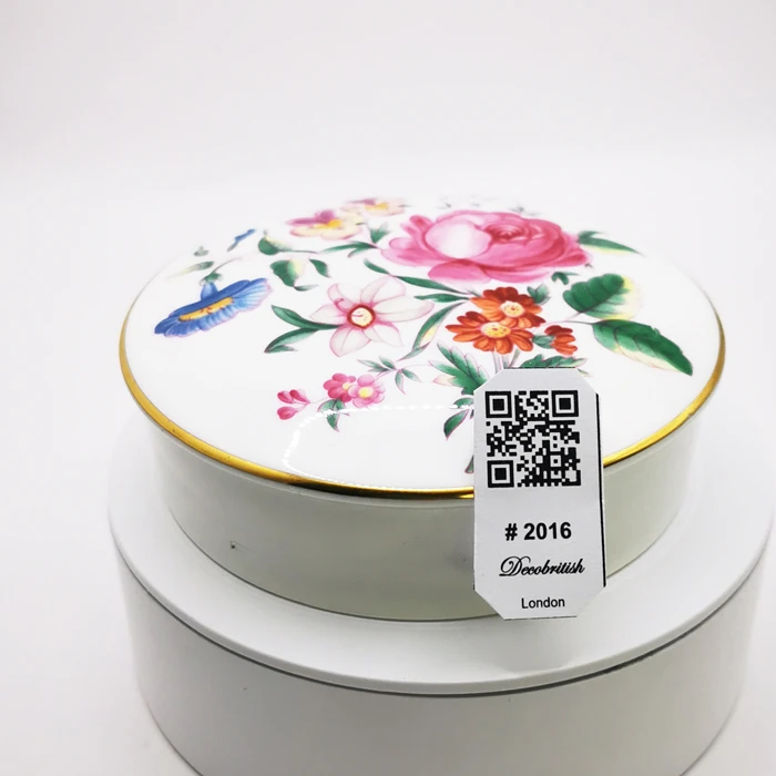 Coalport Çiçekli Bonboniyer