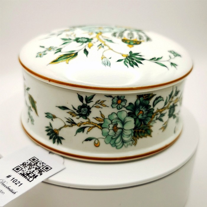Crown Staffordshire Kowloon Pattern Bonbonnière - 5x10 cm Decorative Candy Dish