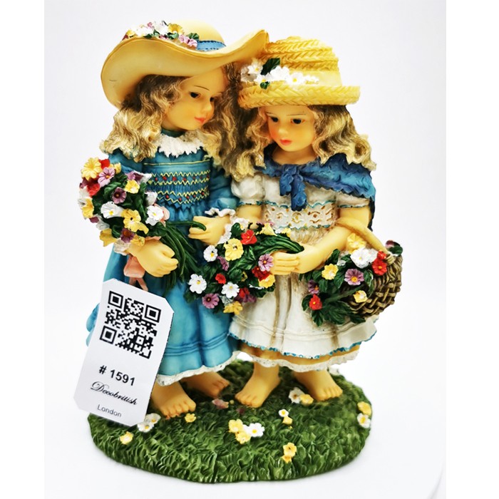 The Flower Gatherers by Christine Haworth – The Leonardo Collection Figurine