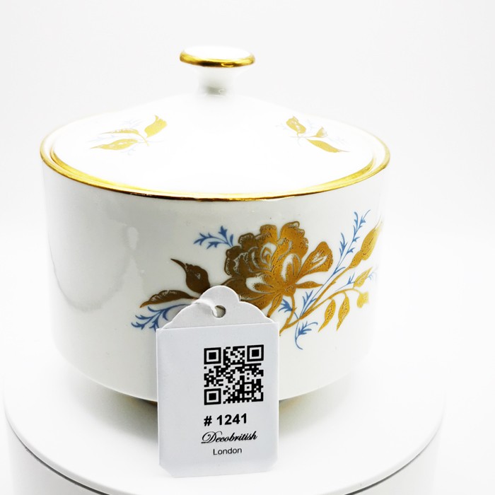 Фарфоровая Сахарница Aynsley Golden Grace