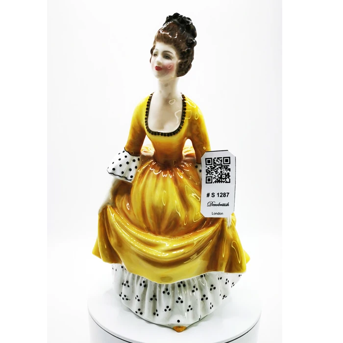 Royal Doulton Coralie Vintage Porcelain Figurine - English Collectible Elegance