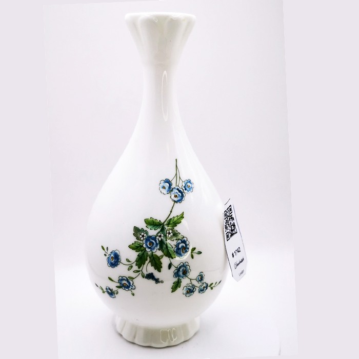 Коллекционная Ваза Coalport - Высокая Форма Английской Фарфоровой Элегантности, Классический Штрих для Вашего Пространства