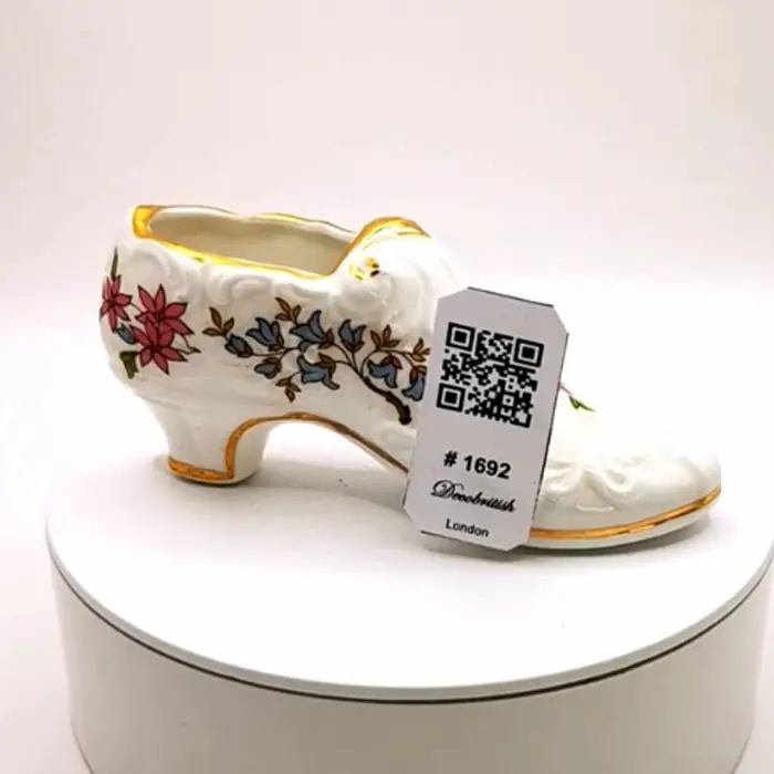Handmade Collectible Miniature Shoe – Elegant English Design ...