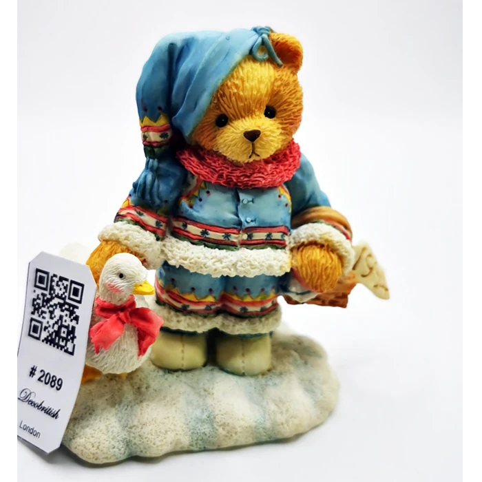 Cherished Teddies Bundled Up With Warm Wishes Biblo