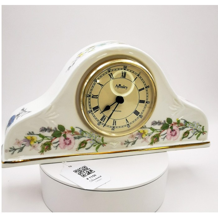 Часы каминные Aynsley Wild Tudor из фарфора – Элегантность и классика