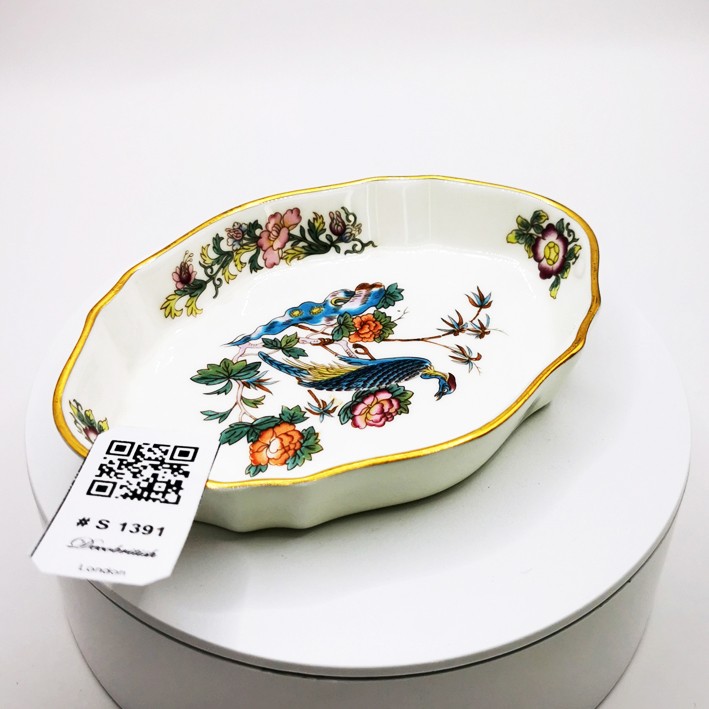 Wedgwood Serving Dish - Chicken Bird Patterned Candy Dish/Serving Dish