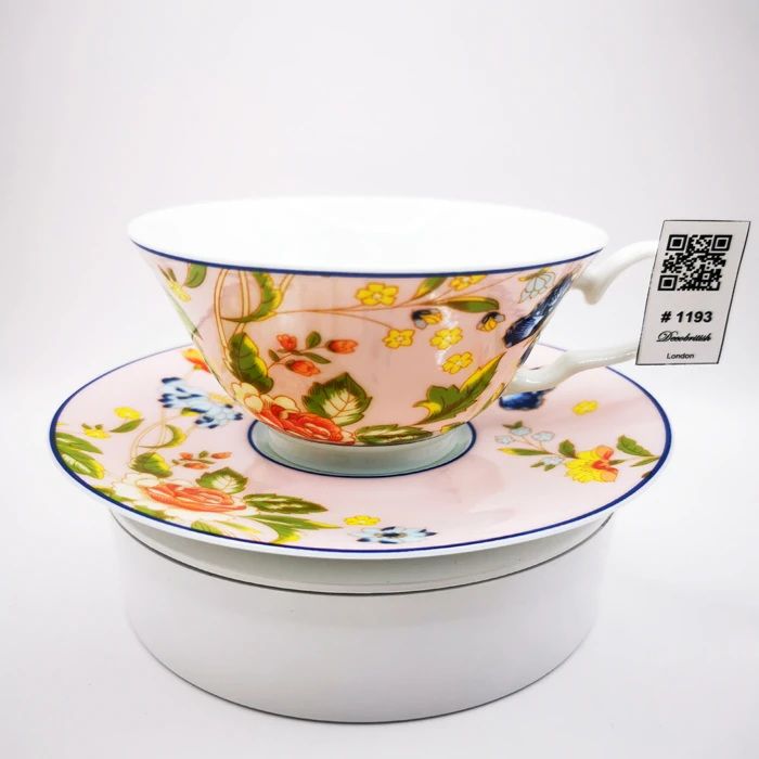 Aynsley Cottage Garden Windsor Tea Cup Çay Boy