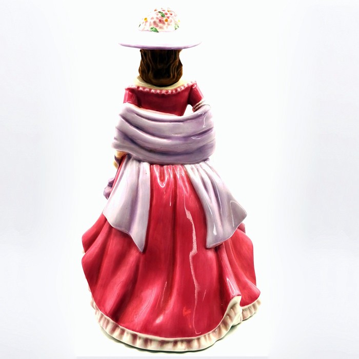 Royal Doulton Summer Breeze Handmade Woman Figurine - Elegant Collectible Figurine, 15.5 cm - Vintage Decorative Piece