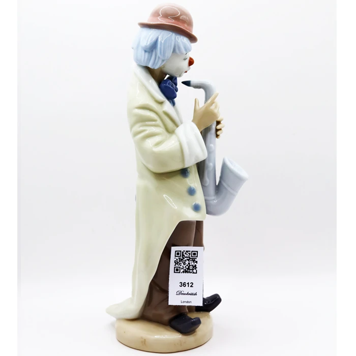 Lladro “Sad Sax Clown” Figurine, Model 5471 – Designed by