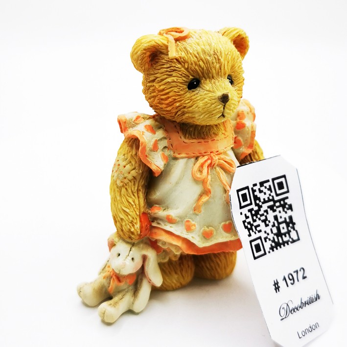 Vintage Cherished Teddies "Child of Kindness" Collectible Bear Figurine - Nostalgic Gift